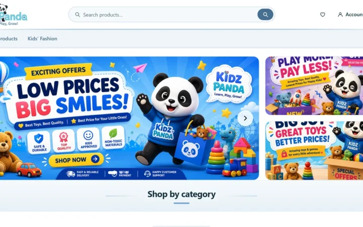 KidzPanda: a React storefront that survives contact with WordPress